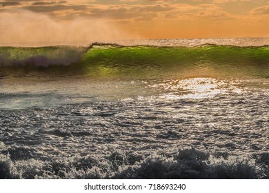 Wave on ocean
