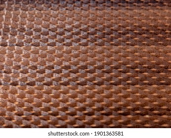 Wave Pattern In A American Walnut  Fineer On Top Of An American White Oak Board.