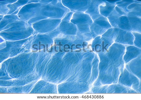 Similar – #A# Poolblau Kunst