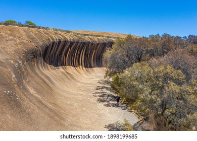 Wave Rock Near Hyden, Australia