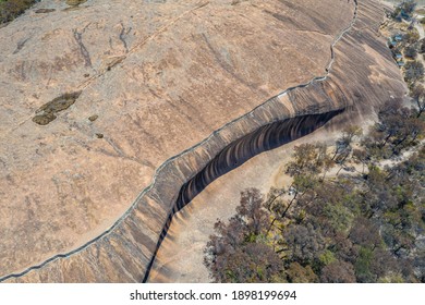 Wave Rock Near Hyden, Australia