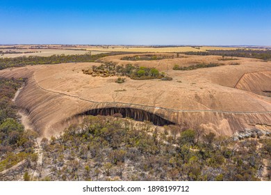 Wave Rock Near Hyden, Australia