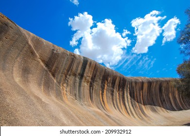 Wave Rock At Western Australia