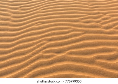 Wave Of Sand Texture.Mui Ne,Vietnam.