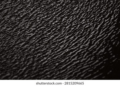Wavelet on a puddle during a storm