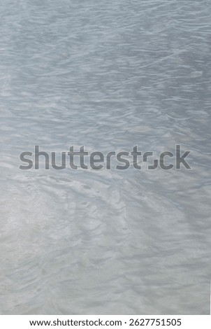 Wavelets on water surface. Blue sea.