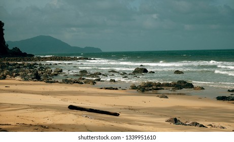 Waves at the beach