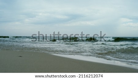 Similar – Foto Bild Menschenleer am Meer