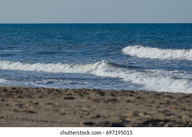 waves at dawn