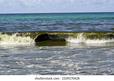 Waves At Fort Walton Beach Florida