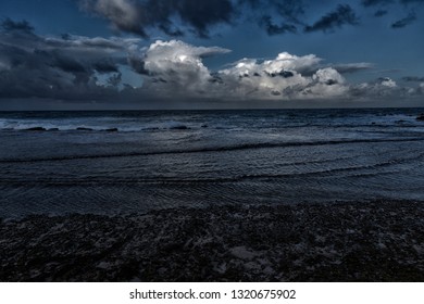 Waves On The Beach. Atlantic Ocean. Somalia