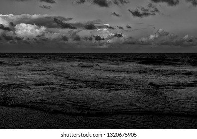 Waves On The Beach. Atlantic Ocean. Somalia