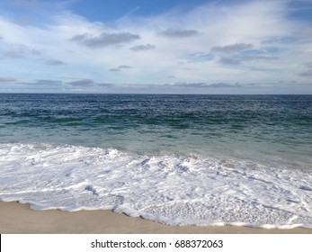 Waves Rolling In At Robert Moses State Park, Fire Island, NY.