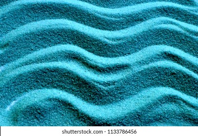Waves of sand