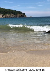 Waves Of Sand Beach Acadia National Park