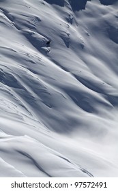 Waves of snow