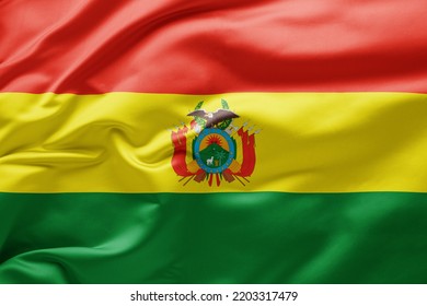 Waving National Flag Bolivia Stock Photo 2203317479 | Shutterstock