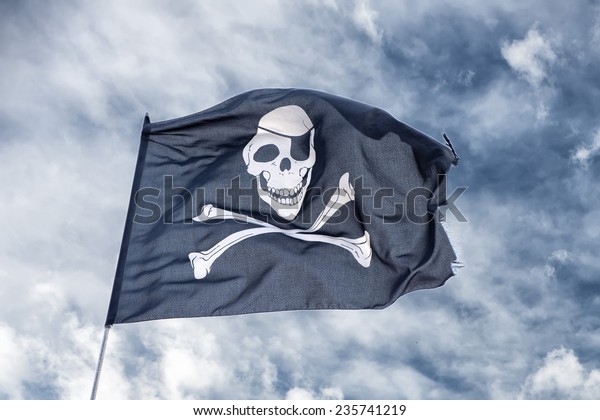 raise the jolly roger flag