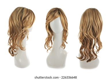 blond hair wig