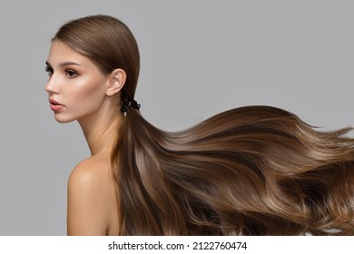 Wavy Long Thick Hair Womens Fashion. Hair Care