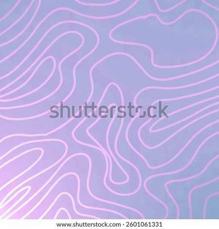 “Abstract Wavy Neon Line Pattern with Soft Pastel Purple and Pink Gradient – Futuristic Digital Texture for Modern Backgrounds and Aesthetic Designs