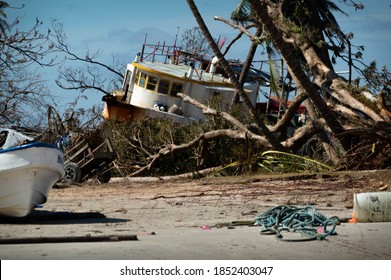 Wawa Bar In Rubble After Hurricane Eta Path