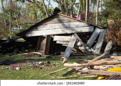 Wawa Bar In Rubble After Hurricane Eta Path