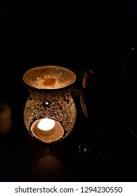 Wax Melt Burner In The Dark