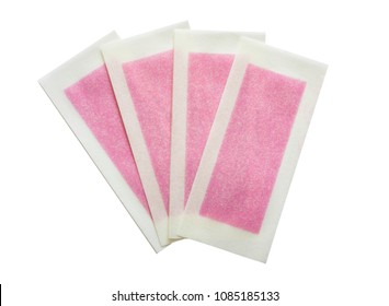 Wax Strips Isolated On White Background