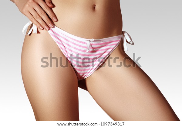 Waxing Beautiful Woman Brazilian Laser Hair Stock Photo Edit Now