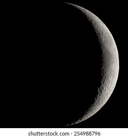Waxing crescent moon