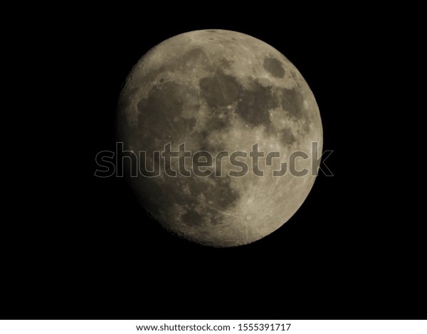 Waxing Gibbous\
Moon Phase On September 9th\
2019