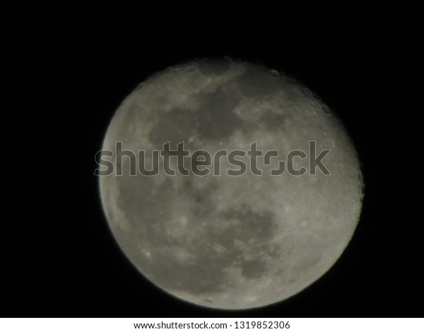 waxing moon, full
big moon, close up of
moon