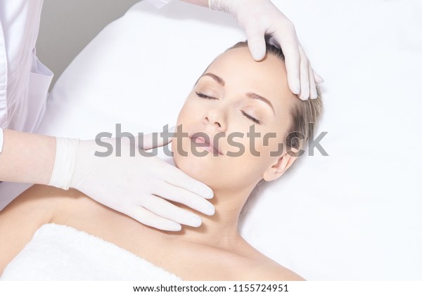 Waxing Woman Leg Sugar Hair Removal Stock Photo Edit Now 1155724951