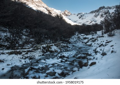 Way To The Martial Glacier Husuaia Argentina