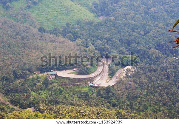 Wayanad Hair Pin Bend View Kerala Stock Photo Edit Now 1153924939