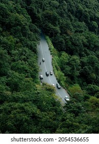 Wayanad, Kerala, India 04 September 2021 Wayanad Ghat Road View From Top