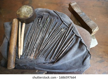 Wayang Kulit Artisan Tools Yogyakarta Aneka Stock Photo 1686597664 ...