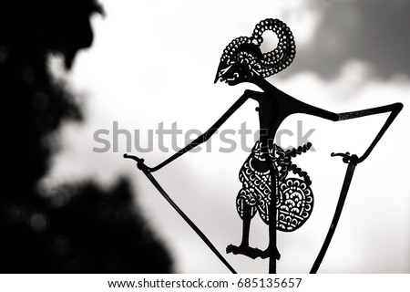 
Wayang Kulit, a traditional puppet-shadow play found in the culture of Java, Bali, and Lombok, Indonesia