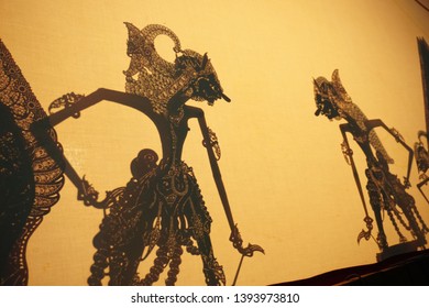 Behind Scenes Silhouette Wayang Kulit Shadow Stock Photo 1597767541 ...