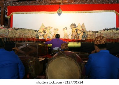 Wayang Kullit Or Shadow Puppet Show