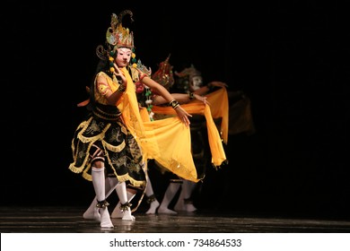 Wayang Topeng - Mask Dance From East Java Indonesia