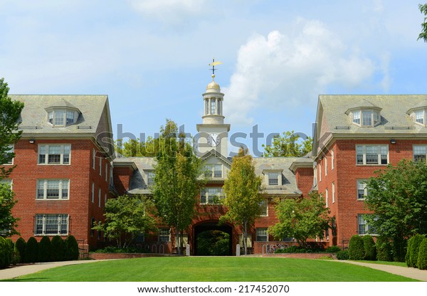 Wayland Hall in Brown University, Providence, Rhode\
Island, USA