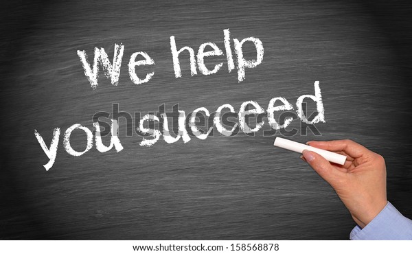 We Help You Succeed Stock Photo 158568878 | Shutterstock