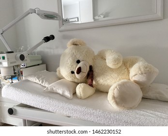 We Take Care Of The Teddy Bear On The Operating Table