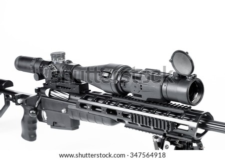 Weapon with optical sight