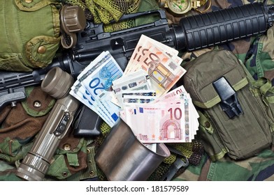 Guns And Money Images Stock Photos Vectors Shutterstock