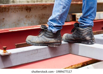 5,484 Man Wearing Safety Shoes Images, Stock Photos & Vectors ...