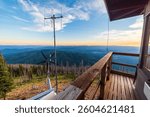Weather Monitoring Instruments At Mountaintop