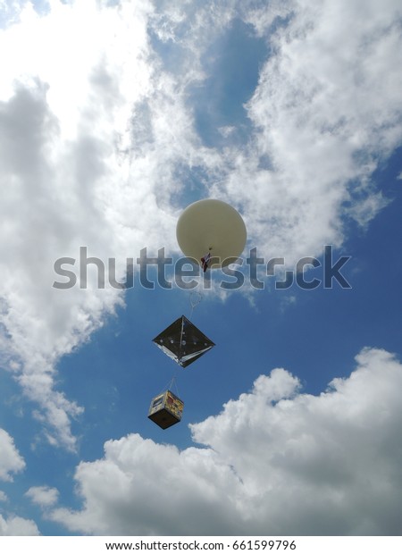 weather or sounding\
balloon